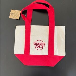 Trader Joe’s Mini Canvas Tote Bag